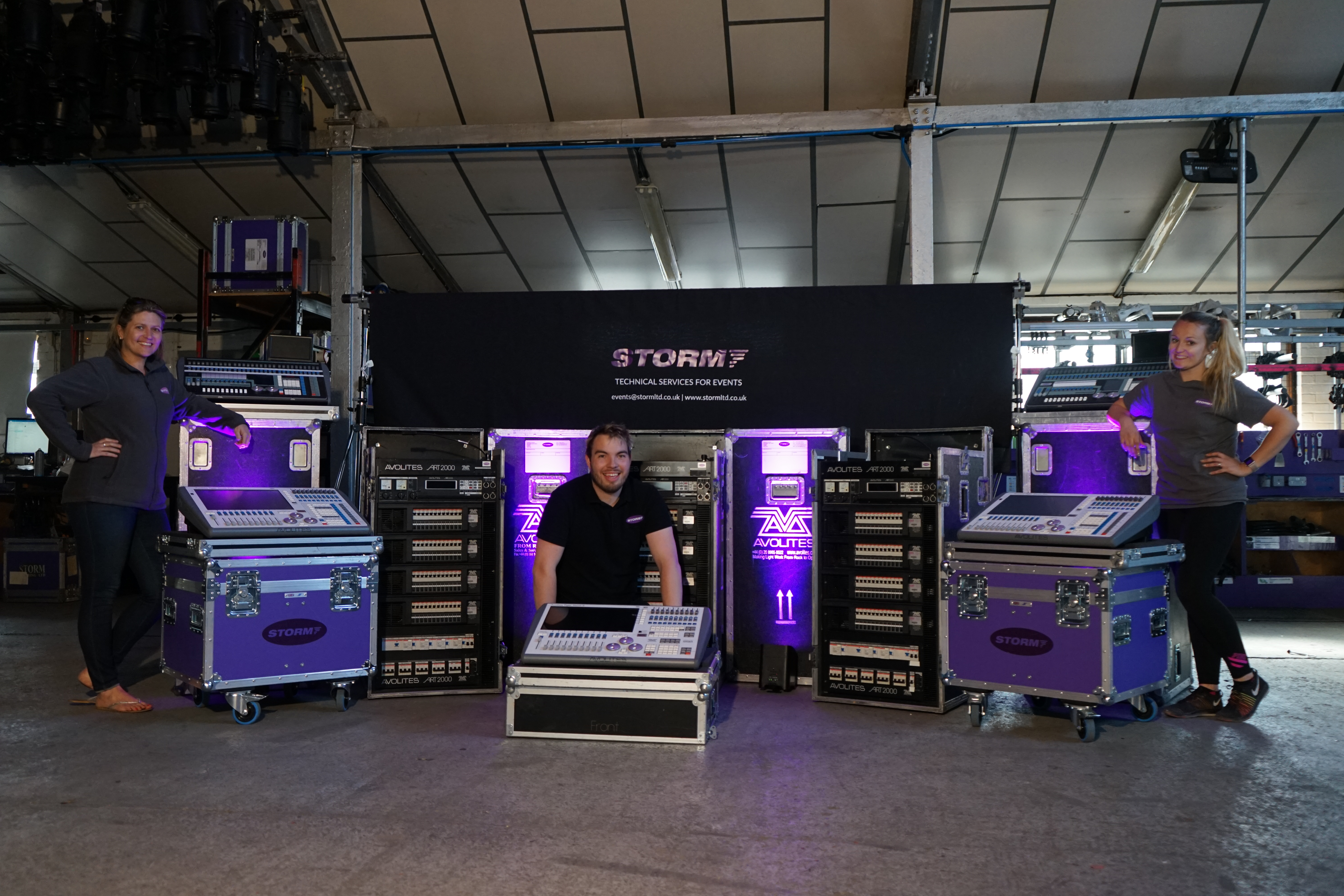 Avolites Case Studies - Storm Lighting